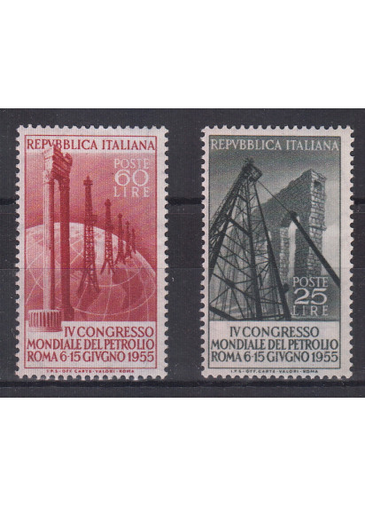 1955 4° Congresso Mondiale del Petrolio 2 Val Sassone 779-80